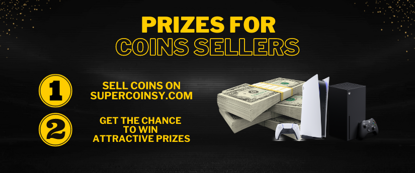 Prizes for coins sellers